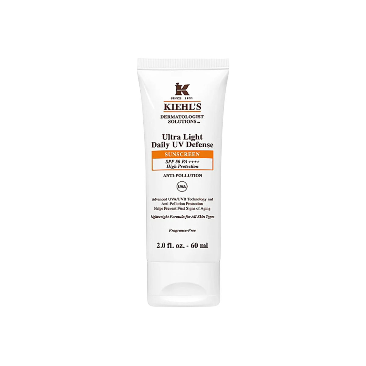 Kiehl's Dermatologist Solutions Ultra Light Daily UV Defense SPF50 PA++++ 60ml