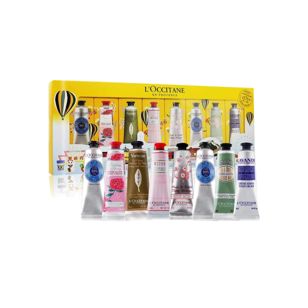 L'Occitane Provence Around The World Hand Cream Kit Of 8