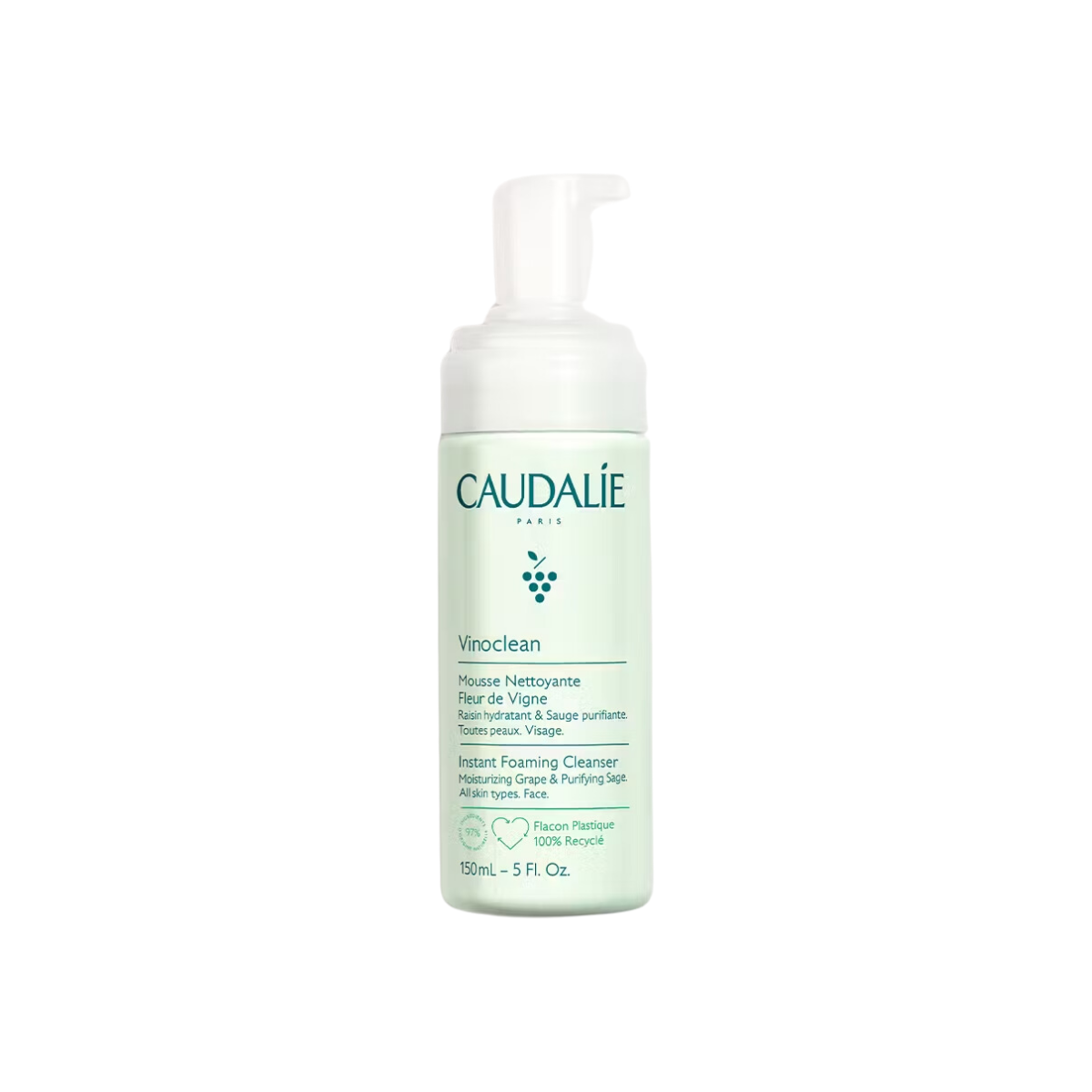 Caudalie Vinoclean Instant Foaming Cleanser 150ml