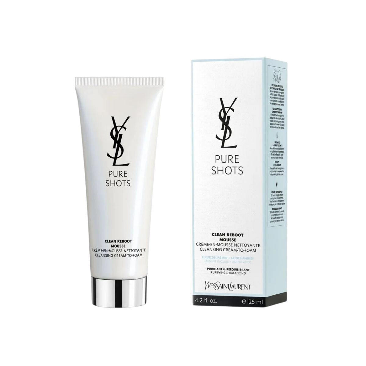YSL Pure Shots Clean Reboot Mousse 125ml